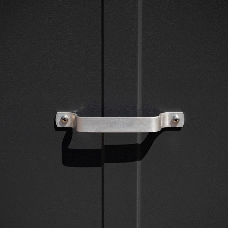 Abri à Vélos En Métal Sesame 1500L Anthracite 1,41m² TRIMETALS 6 Abri à Vélos En Métal Sesame 1500L Anthracite 1,41m² TRIMETALS – Image 6