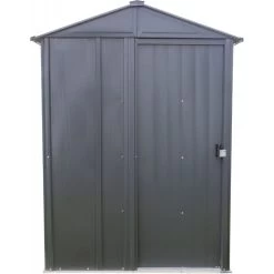 Abri De Jardin 1,5m² Toit Double Pente En Acier Galvanisé Anthracite Spacemaker -Jardin Fournitures Rabais abri de jardin 15m toit double pente en acier galvanise anthracite spacemaker 3