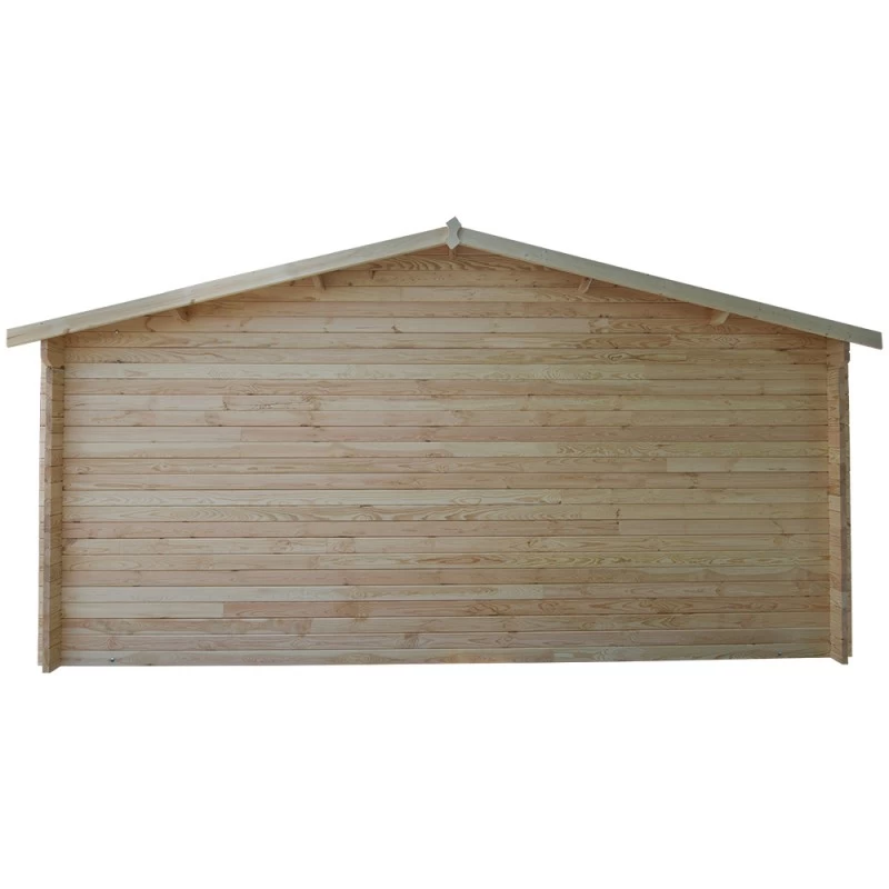 Abri De Jardin 16m² PLUS En Bois 40mm Brut Gardy Shelter 5 Abri De Jardin 16m² PLUS En Bois 40mm Brut Gardy Shelter – Image 5
