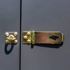 Abri De Jardin 2,4m² Adossé En Acier Galvanisé Anthracite Spacemaker -Jardin Fournitures Rabais abri de jardin 24m adosse en acier galvanise anthracite spacemaker 3