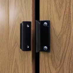 Abri De Jardin 2,93m² Toit Double Pente En Acier Galvanisé Aspect Bois Spacemaker -Jardin Fournitures Rabais abri de jardin 293m toit double pente en acier galvanise aspect bois spacemaker 5