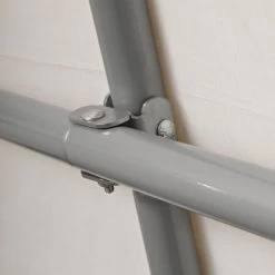 Abri De Jardin Démontable 5,4m² En Acier Et Polyéthylène Gris – Shelter Logic -Jardin Fournitures Rabais abri de jardin demontable 54m en acier et polyethylene gris shelter logic 2