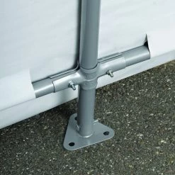 Abri De Jardin Démontable 5,76m² En Acier Et Polyéthylène Vert – Shelter Logic -Jardin Fournitures Rabais abri de jardin demontable 576m en acier et polyethylene vert shelter logic 3