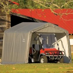 Abri De Jardin Démontable 9m² En Acier Et Polyéthylène Gris – Shelter Logic 10 Abri De Jardin Démontable 9m² En Acier Et Polyéthylène Gris – Shelter Logic -Jardin Fournitures Rabais abri de jardin demontable 9m en acier et polyethylene gris shelter logic 4