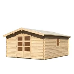 Abri De Jardin En Bois 18,46m² Avec Toit En Pente - Mühlheim 7 - Karibu -Jardin Fournitures Rabais abri de jardin en bois 1846m avec toit en pente muhlheim 7 karibu 2