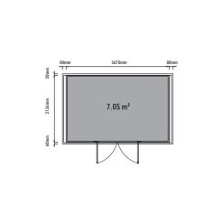 Abri De Jardin En Bois Composite 28mm Anthracite 8,09m² GORDON Skylight - Woodlife Garden -Jardin Fournitures Rabais abri de jardin en bois composite 28mm anthracite 809m gordon skylight woodlife garden 4