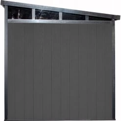 Abri De Jardin En Bois Composite 28mm Anthracite 8,09m² GORDON Skylight - Woodlife Garden -Jardin Fournitures Rabais abri de jardin en bois composite 28mm anthracite 809m gordon skylight woodlife garden 5