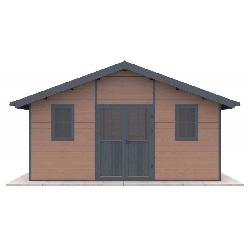 Abri De Jardin En Bois Composite 28mm Aspect Bois 19,22m² PREMIUM - Woodlife Garden 2 Abri De Jardin En Bois Composite 28mm Aspect Bois 19,22m² PREMIUM - Woodlife Garden – Image 2