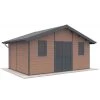 Abri De Jardin En Bois Composite 28mm Aspect Bois 19,22m² PREMIUM - Woodlife Garden