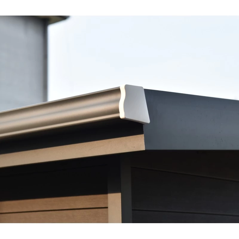 Abri De Jardin En Bois Composite 28mm Aspect Bois 19,22m² PREMIUM - Woodlife Garden 5 Abri De Jardin En Bois Composite 28mm Aspect Bois 19,22m² PREMIUM - Woodlife Garden – Image 5