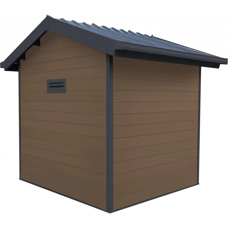 Abri De Jardin En Bois Composite 28mm Aspect Bois 4,77m² PREMIUM - Woodlife Garden 4 Abri De Jardin En Bois Composite 28mm Aspect Bois 4,77m² PREMIUM - Woodlife Garden – Image 4