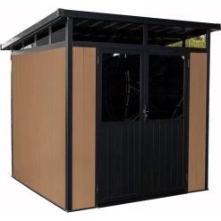 Abri De Jardin En Bois Composite 28mm Aspect Bois 5,28m² WINSTON Skylight - Woodlife Garden 7 Abri De Jardin En Bois Composite 28mm Aspect Bois 5,28m² WINSTON Skylight - Woodlife Garden -Jardin Fournitures Rabais abri de jardin en bois composite 28mm aspect bois 528m winston skylight woodlife garden 1