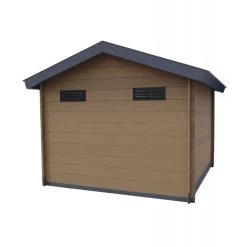 Abri De Jardin En Bois Composite 28mm Bois Vieilli 14,44m² Double Porte Alu Et Double Vitrage - WoodLife Garden 9 Abri De Jardin En Bois Composite 28mm Bois Vieilli 14,44m² Double Porte Alu Et Double Vitrage - WoodLife Garden -Jardin Fournitures Rabais abri de jardin en bois composite 28mm bois vieilli 1444m double porte alu et double vitrage woodlife 3