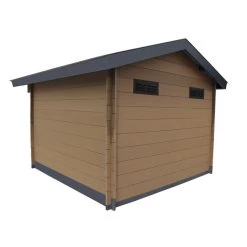 Abri De Jardin En Bois Composite 28mm Bois Vieilli 14,44m² Double Porte Alu Et Double Vitrage - WoodLife Garden 10 Abri De Jardin En Bois Composite 28mm Bois Vieilli 14,44m² Double Porte Alu Et Double Vitrage - WoodLife Garden -Jardin Fournitures Rabais abri de jardin en bois composite 28mm bois vieilli 1444m double porte alu et double vitrage woodlife 4