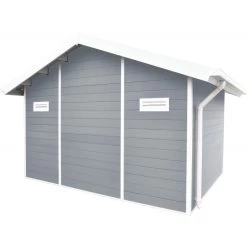Abri De Jardin En Bois Composite 28mm Gris Clair 10,71m² PREMIUM - Woodlife Garden 9 Abri De Jardin En Bois Composite 28mm Gris Clair 10,71m² PREMIUM - Woodlife Garden -Jardin Fournitures Rabais abri de jardin en bois composite 28mm gris clair 1071m premium woodlife garden 3