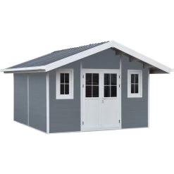 Abri De Jardin En Bois Composite 28mm Gris Clair 14,75m² PREMIUM - Woodlife Garden 8 Abri De Jardin En Bois Composite 28mm Gris Clair 14,75m² PREMIUM - Woodlife Garden -Jardin Fournitures Rabais abri de jardin en bois composite 28mm gris clair 15m premium woodlife garden 2