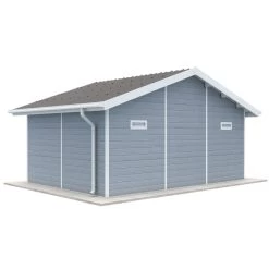 Abri De Jardin En Bois Composite 28mm Gris Clair 19,22m² PREMIUM - Woodlife Garden 10 Abri De Jardin En Bois Composite 28mm Gris Clair 19,22m² PREMIUM - Woodlife Garden -Jardin Fournitures Rabais abri de jardin en bois composite 28mm gris clair 1922m premium woodlife garden 4
