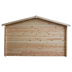 Abri De Jardin En Bois Massif 12m² PLUS - Madriers 28mm Gardy Shelter -Jardin Fournitures Rabais abri de jardin en bois massif 12m plus madriers 28mm gardy shelter 5