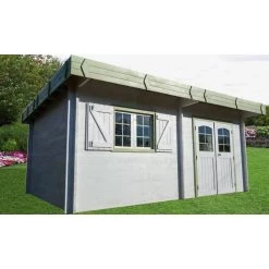 Abri De Jardin En Bois Massif 25,37m² – Madriers 42mm – Toiture En Bac Acier – Habrita 5 Abri De Jardin En Bois Massif 25,37m² – Madriers 42mm – Toiture En Bac Acier – Habrita -Jardin Fournitures Rabais abri de jardin en bois massif 2537m madriers 42mm toiture en bac acier habrita 2