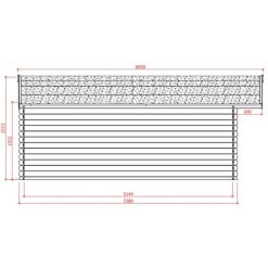 Abri De Jardin En Bois Massif 28mm Vernier Avec Double Porte 28,94m² - SOLID -Jardin Fournitures Rabais abri de jardin en bois massif 28mm vernier avec double porte 2894m solid 2