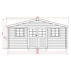 Abri De Jardin En Bois Massif 28mm ZÜRICH Avec Double Porte 19,71m² - SOLID 6 Abri De Jardin En Bois Massif 28mm ZÜRICH Avec Double Porte 19,71m² - SOLID -Jardin Fournitures Rabais abri de jardin en bois massif 28mm zurich avec double porte 1971m solid 2