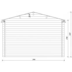 Abri De Jardin En Bois Massif 6m² PRIMO - Madriers 28mm Gardy Shelter 9 Abri De Jardin En Bois Massif 6m² PRIMO - Madriers 28mm Gardy Shelter -Jardin Fournitures Rabais abri de jardin en bois massif 6m primo madriers 28mm gardy shelter 3