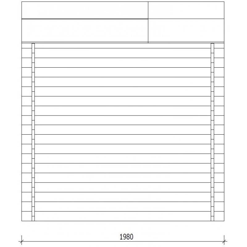 Abri De Jardin En Bois Massif 6m² PRIMO - Madriers 28mm Gardy Shelter 5 Abri De Jardin En Bois Massif 6m² PRIMO - Madriers 28mm Gardy Shelter – Image 5