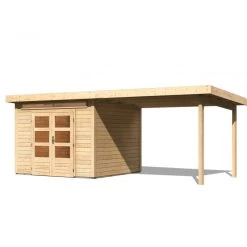 Abri De Jardin En Bois Massif 7,50m² Kandern 6 Avec Appentis 320cm – Karibu 9 Abri De Jardin En Bois Massif 7,50m² Kandern 6 Avec Appentis 320cm – Karibu -Jardin Fournitures Rabais abri de jardin en bois massif 750m kandern 6 avec appentis 320cm woodfeeling 3