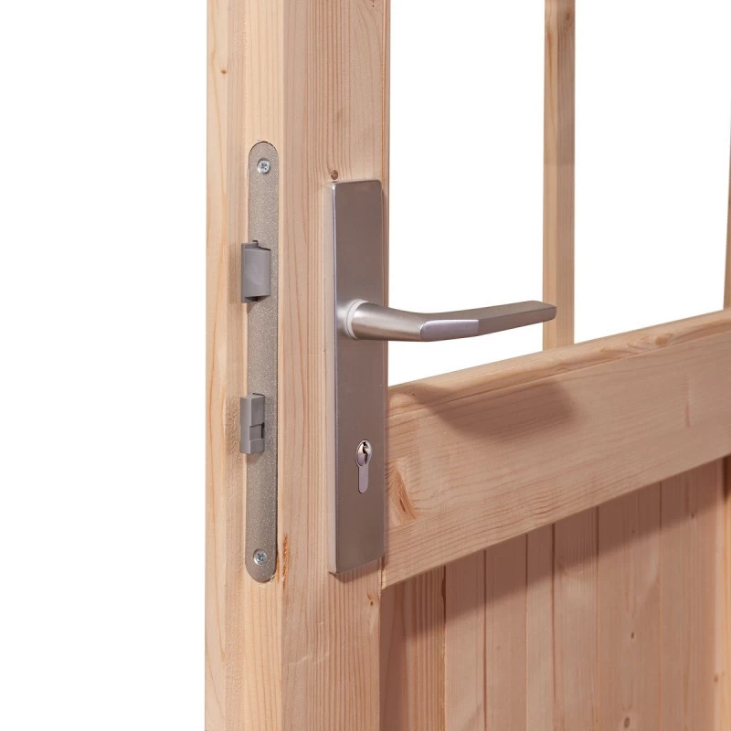 Abri De Jardin En Bois Massif 9,24m² Theres 7 Avec Deux Auvents – Karibu 6 Abri De Jardin En Bois Massif 9,24m² Theres 7 Avec Deux Auvents – Karibu – Image 6