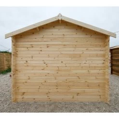 Abri De Jardin En Bois Massif 9m² PLUS - Madriers 28mm Gardy Shelter -Jardin Fournitures Rabais abri de jardin en bois massif 9m plus madriers 28mm gardy shelter 5