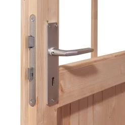 Abri De Jardin En Bois Massif Anthracite 5,62m² Bastrup 2 Avec Appentis 300cm Et Paroi Arrière – Karibu -Jardin Fournitures Rabais abri de jardin en bois massif anthracite 562m bastrup 2 avec appentis 300cm et paroi arriere woodfeeling 5