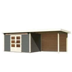 Abri De Jardin En Bois Massif Gris Terre 8,88m² Kandern 7 Avec Appentis 320cm Et Paroi Arrière – Karibu 9 Abri De Jardin En Bois Massif Gris Terre 8,88m² Kandern 7 Avec Appentis 320cm Et Paroi Arrière – Karibu -Jardin Fournitures Rabais abri de jardin en bois massif gris terre 888m kandern 7 avec appentis 320cm et paroi arriere woodfeeling 3