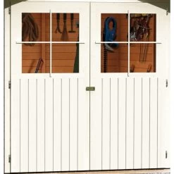 Abri De Jardin En Bois Vitrifié Gris 19mm 4.62m² Glücksburg 3 - Karibu 10 Abri De Jardin En Bois Vitrifié Gris 19mm 4.62m² Glücksburg 3 - Karibu -Jardin Fournitures Rabais abri de jardin en bois vitrifie gris 19mm 462m glucksburg 3 karibu 4