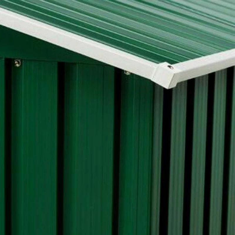 Abri De Jardin En Métal Vert Pin 7,81m² - DURAMAX + Kit D'ancrage 5 Abri De Jardin En Métal Vert Pin 7,81m² - DURAMAX + Kit D'ancrage – Image 5