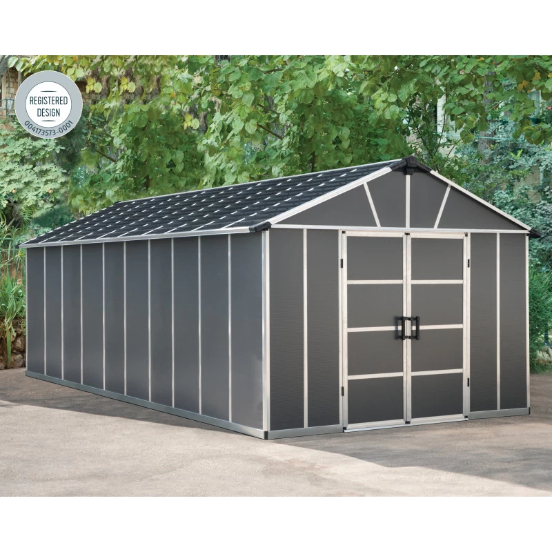 Abri De Jardin En Polycarbonate 21,3m² Sans Plancher YUKON - Palram - Canopia 1 Abri De Jardin En Polycarbonate 21,3m² Sans Plancher YUKON - Palram - Canopia