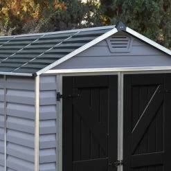 Abri De Jardin En Polycarbonate 3,97m² Skylight Deco - Palram - Canopia -Jardin Fournitures Rabais abri de jardin en polycarbonate 397m skylight deco palram 5