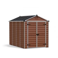Abri De Jardin En Polycarbonate 5,28m² Skylight Amber - Palram - Canopia -Jardin Fournitures Rabais abri de jardin en polycarbonate 528m skylight amber palram 3