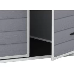 Abri De Jardin En Résine 2,8m² Gris Clair Premium 65 DPF + Plancher Keter 10 Abri De Jardin En Résine 2,8m² Gris Clair Premium 65 DPF + Plancher Keter -Jardin Fournitures Rabais abri de jardin en resine 28m gris clair premium 65 dpf plancher keter 4