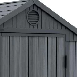Abri De Jardin En Résine Aspect Bois Grisé 2,3m² Darwin 46 + Plancher - Keter -Jardin Fournitures Rabais abri de jardin en resine aspect bois grise 23m darwin 46 plancher keter 3