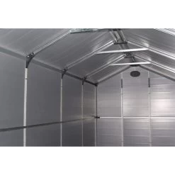 Abri De Jardin En Résine Beige 11m² + Kit De Fondation - JOBU -Jardin Fournitures Rabais abri de jardin en resine beige 11m kit de fondation jobu 4