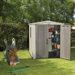 Abri De Jardin En Résine Sydney 3,48m² + Plancher Keter 8 Abri De Jardin En Résine Sydney 3,48m² + Plancher Keter -Jardin Fournitures Rabais abri de jardin en resine sydney 348m plancher keter 2