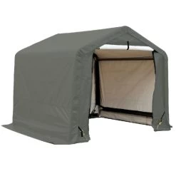 Abri De Jardin En Toile Renforcée Verte Toit 2 Pentes 3,35m² HABRITA -Jardin Fournitures Rabais abri de jardin en toile renforcee verte toit 2 pentes 335m habrita 2