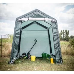 Abri De Jardin En Toile Renforcée Verte Toit 2 Pentes 9,30m² HABRITA 9 Abri De Jardin En Toile Renforcée Verte Toit 2 Pentes 9,30m² HABRITA -Jardin Fournitures Rabais abri de jardin en toile renforcee verte toit 2 pentes 930m habrita 3