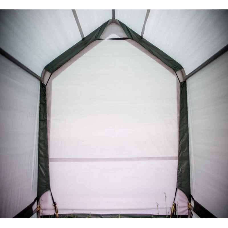 Abri De Jardin En Toile Renforcée Verte Toit 2 Pentes 9,30m² HABRITA 5 Abri De Jardin En Toile Renforcée Verte Toit 2 Pentes 9,30m² HABRITA – Image 5