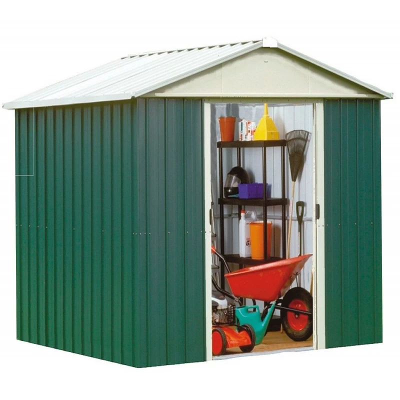 Abri De Jardin Métal Vert 9,03m² + Kit D'ancrage Inclus - YARDMASTER 2 Abri De Jardin Métal Vert 9,03m² + Kit D'ancrage Inclus - YARDMASTER – Image 2