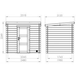 Abri De Jardin Moderne En Bois Traité Autoclave 3,9m² - Madriers 28mm - Nicia - Forest Style 9 Abri De Jardin Moderne En Bois Traité Autoclave 3,9m² - Madriers 28mm - Nicia - Forest Style -Jardin Fournitures Rabais abri de jardin moderne en bois traite autoclave 39m madriers 28mm nicia forest style 3