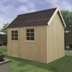 Abri De Jardin OLERON 6,44m² En Bois Massif 16mm - SOLID