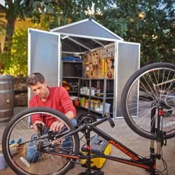 Abri De Jardin RUBICON 4,2m² En Aluminium Et Polycarbonate - Palram - Canopia -Jardin Fournitures Rabais abri de jardin rubicon 42m en aluminium et polycarbonate palram 1 2