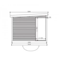 Abri De Jardin Sagres 23m² En Bois Massif 28mm Avec Terrasse Couverte - SOLID -Jardin Fournitures Rabais abri de jardin sagres 23m en bois massif 28mm avec terrasse couverte solid 2