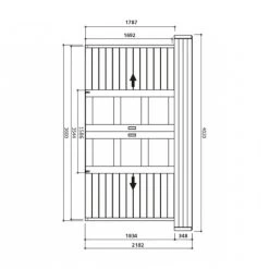 Abri De Jardin Stockholm 11,42m² En Bois Traité Autoclave 28mm Avec Double Porte - SOLID 5 Abri De Jardin Stockholm 11,42m² En Bois Traité Autoclave 28mm Avec Double Porte - SOLID -Jardin Fournitures Rabais abri de jardin stockholm 1142m en bois traite autoclave 28mm avec double porte solid 2